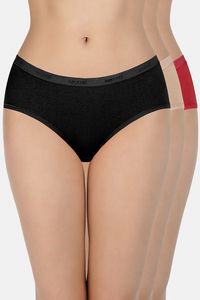 Black Beige Red